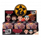 Stranger Things porte-clés avec personnages – mix de 5 motifs (présentoir de 24 pcs)