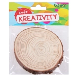 Rondelle en bois 9–10 × 1 cm