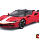 Modèle de voiture Ferrari SF90 Stradale Assetto Fiorano 2020 1:18 Bburago
