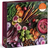 Galison Puzzle Plateau de Jardin 500 pièces