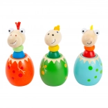 Œuf de dinosaure sonore Small Foot – jouet en bois pour tout-petits