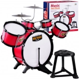 Batterie Enfant Big Band avec Tambour et Cymbales