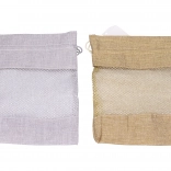 Pochette en organza 15x20 cm pour Noël