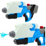 Pistolet à eau - fusil à pompe blanc et bleu 650 ml