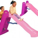 Toboggan rose pour enfants Little Tikes Easy Store