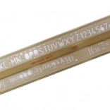 KOH-I-NOOR pochoir scolaire à lettres 1,0 cm