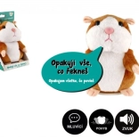 Hamster en peluche parlant Mireček