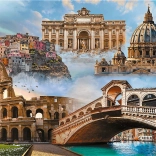 Puzzle 1500 pièces – Lieux favoris : Italie TREFL