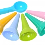 Ensemble de moules colorés pour cornets de glace avec cuillère à glace