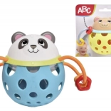 Hochet ourson ou panda 10 cm