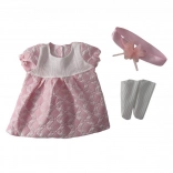 Robe rose pour poupées 40 - 43 cm
