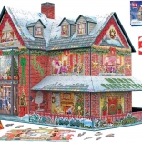 Puzzle 3D maisonnette de Noël 1100 pièces EUROGRAPHICS