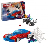 Super Heroes Spider-Man et le Bouffon Vert voiture de course