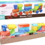 Train en bois à tirer