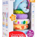 Pyramide empilable souple éléphant pour tout-petits