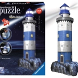 Ravensburger puzzle 3D lumineux phare édition nocturne 216 pièces