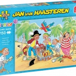 Puzzle Jumbo Jan van Haasteren Junior : À la chasse au trésor, 150 pièces