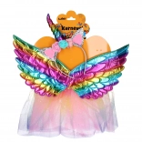 Set de carnaval licorne avec ailes et jupe