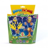 SuperThings Neon Power lot de collection 6 figurines avec exosquelettes