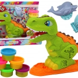 Dinosaurus Pâte à modeler Set 6 couleurs Dauphin Coquille