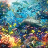 Puzzle Mer de corail 1000 pièces de Cobble Hill