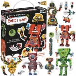 puzzle créatif 63 pièces – robot lab