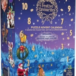Calendrier de l'Avent puzzle Gibsons Préférences festives pour 24 jours