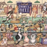 Ravensburger puzzle Digby’s Delicatessen et joyeuse ménagerie 1000 pièces