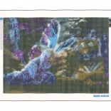 Broderie diamant NORIMPEX – fée papillon 30 × 40 cm