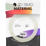 Filament PETG Pro pour stylo 3D et impression 3D blanc 1,75 mm (15 m)