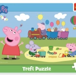 Puzzle 15 pièces Petit Train Peppa Pig