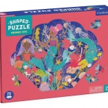 Puzzle en forme de coquillage Baie des sirènes 75 pièces
