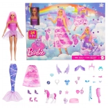 calendrier de l’avent barbie monde féerique 2025