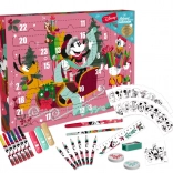 Calendrier de l’Avent DISNEY MINNIE – set créatif de papeterie