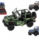 Auto Jeep Wrangler Camo édition métal/plastique 13cm