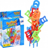 Jeu de table d’équilibre chaises qui tombent – 24 pcs