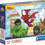 Cubes illustrés Spidey et ses formidables amis – 12 cubes