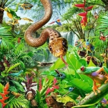 Puzzle Ravensburger Reptile Resort 300 pièces