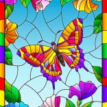 Puzzle papillon en cristal 1000 pièces