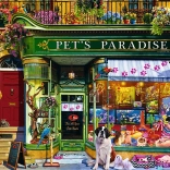 Puzzle Trefl Premium Plus Tea Time: Paradis des Animaux 1000 pièces