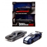 Pack Double Modèles Auto Ford Mustang GT350 et Plymouth Road Runner de Fast and Furious