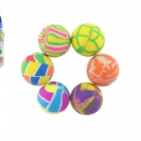 Balles rebondissantes colorées 3,2 cm mix de couleurs - 1 pièce