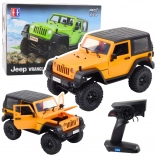 RC voiture tout-terrain JEEP Wrangler Rock Crawler 1:14 – orange
