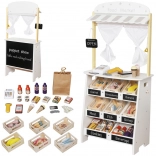 Boutique et petit théâtre en bois pour enfants 2-en-1