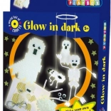 Perles à repasser lumineuses Squelettes et fantômes 1100 pièces