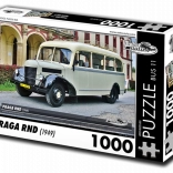 Puzzle Retroauto Bus Praga RND 1000 pièces