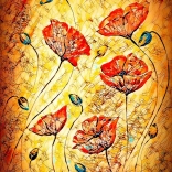 Puzzle Coquelicots rouges 1000 pièces