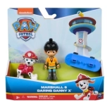 Set de figurines PAW PATROL Marshall et l’audacieux Danny X
