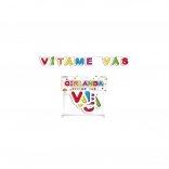 Guirlande en papier Bienvenue