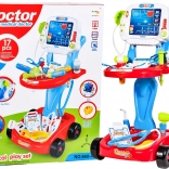 Set médical mobile à piles – bleu